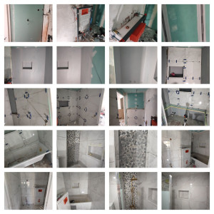 Photo de galerie - Rénovation salle de bains.