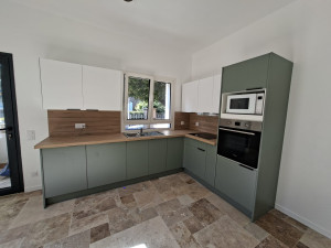 Photo de galerie - Rénovation complète d'une maison + portails et fenêtres en aluminium profilé Cortizo