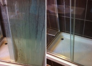 Photo de galerie - Cabine de douche: Avant et après 