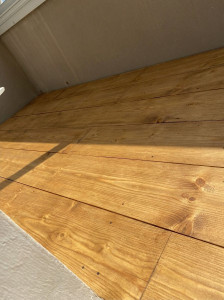 Photo de galerie - Rehaussement d'un balcon d'appartement