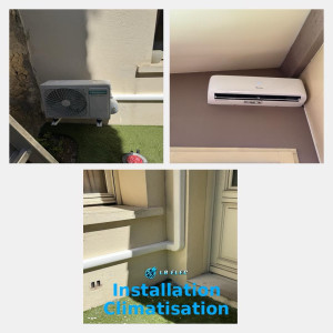 Photo de galerie - Installation mono split Hisense 