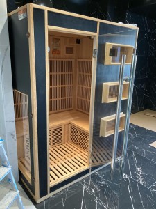 Photo de galerie - Montage d’un sauna