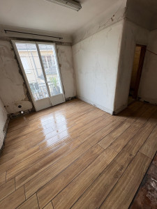 Photo de galerie - Création d’une chape + pose de carrelages 