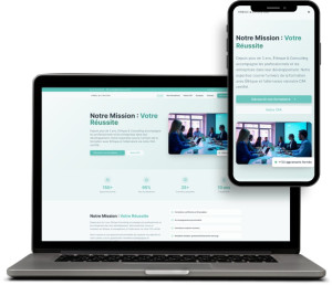 Photo de galerie - Un site internet d'un centre de formation