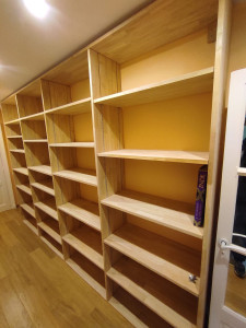 Photo de galerie - Bibliothèque sur mesure
