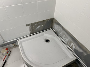 Photo de galerie - Pose bac a douche 