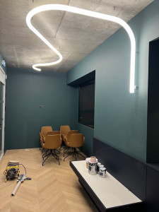 Photo de galerie - Peinture Intérieur d’un couloir 