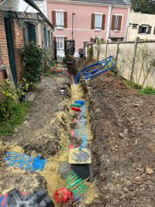 Photo de galerie - Viabilisation d’une maison 