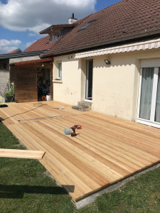 Photo de galerie - Création de terrasse