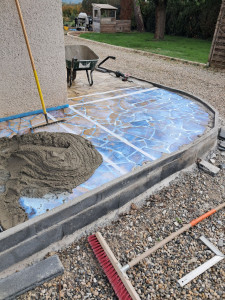 Photo de galerie - Chappe pour carrelage/AVANT 