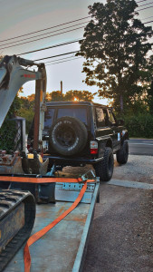 Photo de galerie - Transport de mini engins 