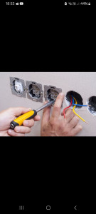 Photo de galerie - Prises encastrees