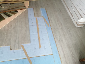 Photo de galerie - Pose de parquet - Revêtement de sol