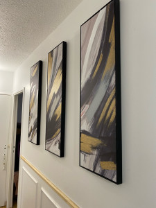 Photo de galerie - Pose de tableaux 