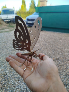 Photo de galerie - Petite sculpture métal 