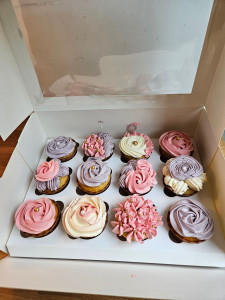 Photo de galerie - Cupcakes fourrés au ganache chocolat au lait