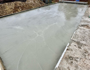 Photo de galerie - Fin coulage 