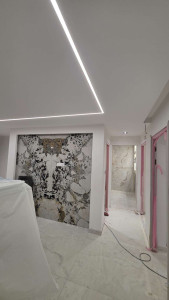 Photo de galerie - Carrelage +placo +penture 
