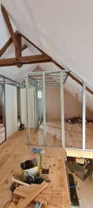 Photo de galerie - Création de deux chambre et une salle de bain 