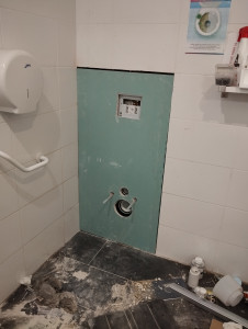 Photo de galerie - Mise en place l'habillage