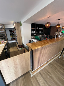 Photo de galerie - Création bar complète 