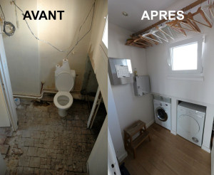 Photo de galerie - Parquet, électricité, peinture