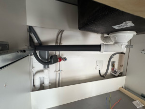 Photo de galerie - Installation d’un évier plus raccordement plomberie 