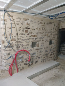 Photo de galerie - Rénovation mur en joint creux 