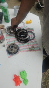 Photo de galerie - Changement embrayage 500 cb