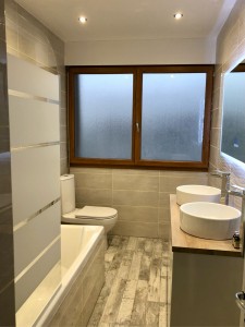 Photo de galerie - Rénovation complète de une salle de bain en Domont,Val d’Oise 