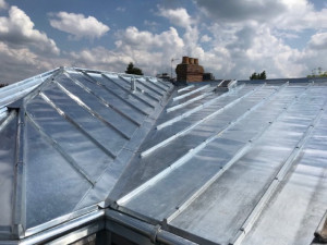 Photo de galerie - Rénovation d’une belle toiture, en zinc VM
