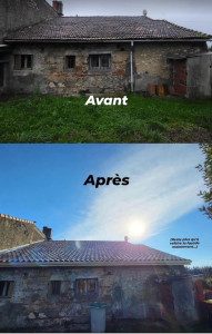 Photo de galerie - Travaux rénovation d’une pente de toiture 