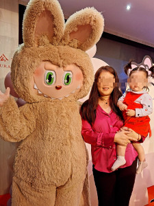 Photo de galerie - Mascotte labubu de plusieurs couleurs 