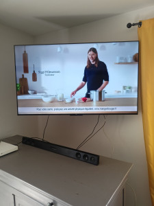 Photo de galerie - Accrocher tv aux mur