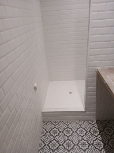 Photo de galerie - Pose carrelage 