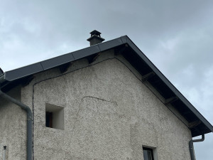 Photo de galerie - Habillage de rive tôle laquée 