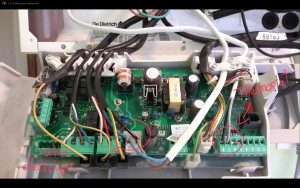 Photo de galerie - Changement de carte, mère chaudière