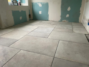 Photo de galerie - Carrelage sol multi format 