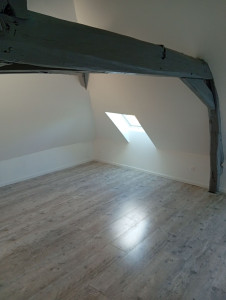 Photo de galerie - Peinture salon et parquet flottant 