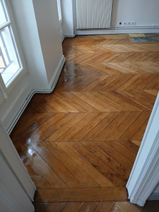Photo de galerie - Pose de parquet - Revêtement de sol