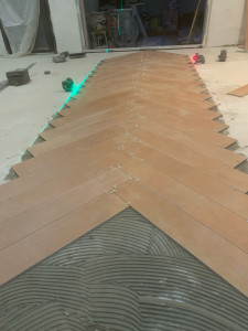 Photo de galerie - Carrelage séjour 