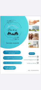 Photo de galerie - Voici le flyer de mon entreprise : Don de Soi.