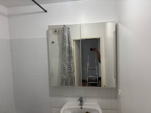 Photo de galerie - Pose meuble salle de bain