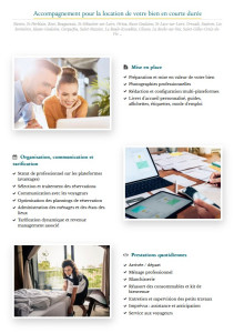 Photo de galerie - Services conciergerie Bnb 