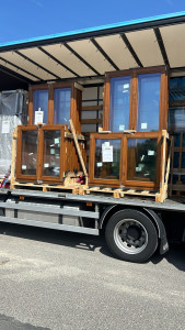 Photo de galerie - Fenêtre en bois livré 