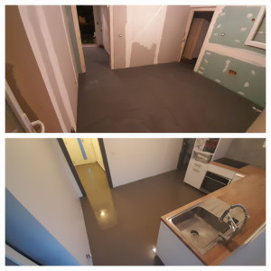 Photo de galerie - Placo,meuble cuisine,électricité,plomberie et béton sirè 