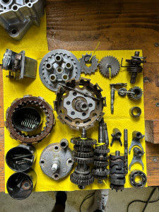 Photo de galerie - Réfection moteur 80 YZ 2000