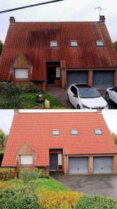Photo de galerie - Nettoyage de Toiture 