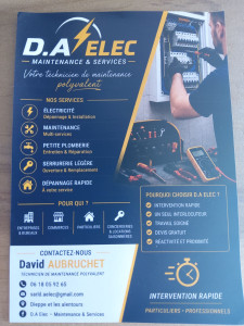 Photo de galerie - Dépannage électrique et petits travaux de maintenance 