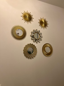 Photo de galerie - Installation miroir décoratif